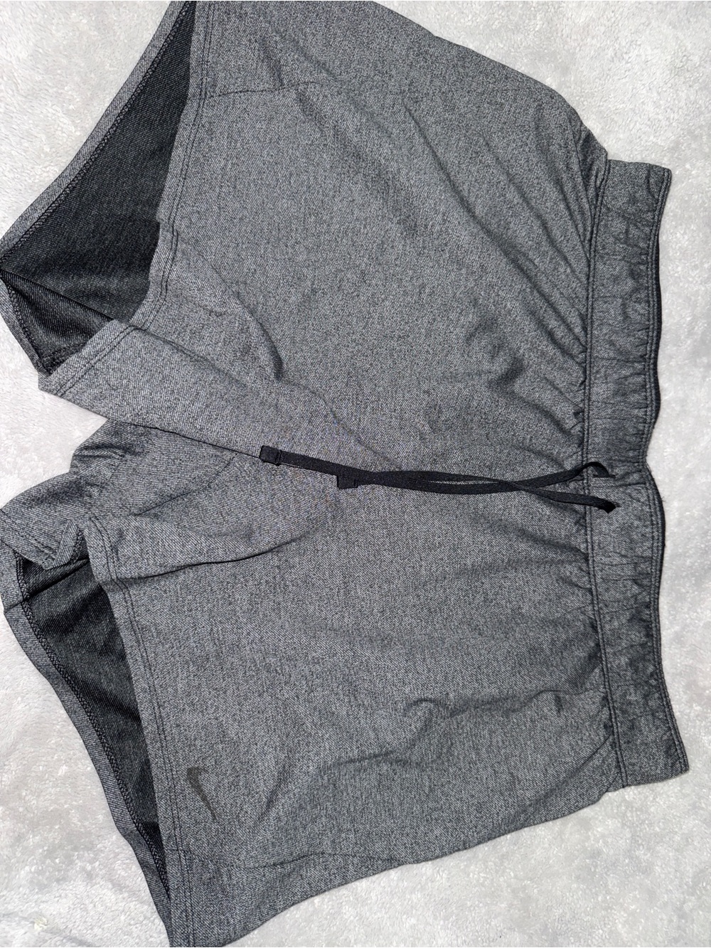 Nike Black and White Dri-Fit Athletic Shorts